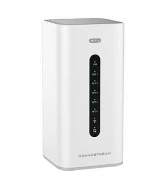 Grandstream GCC6010W - All-in-one device: VPN Router, NGFW, IP PBX and WiFi Dual Band. 5x GbE WAN/LAN, 3Gbps NAT routing, VPN 1Gbps, IDS/IPS 900Mbps, local AP controller [GCC6010W]