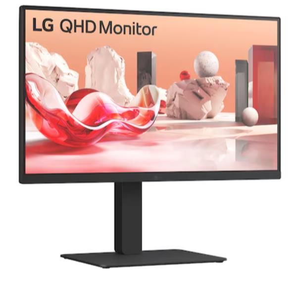 Lg BA75QB - 27 inch - Quad HD IPS LED Monitor - 2560x1440 - Pivot / HAS / RJ45 / USB-C [27BA75QB-B.AEU]