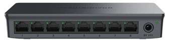 Grandstream GWN7711P - Layer 2 Lite Cloud Managed Switch, 8x GbE RJ45, 4x PoE/PoE+ or +24VDC output mode [GWN7711P]