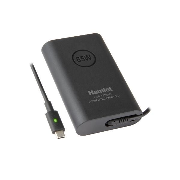 XPDC-065DL Alimentatore Universale Power Delivery USB-C 65W versione Desktop con cavi 1,5 mt + 1,7 mt [XPDC-065DL]