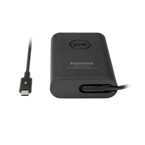 XPDC-065DL Alimentatore Universale Power Delivery USB-C 65W versione Desktop con cavi 1,5 mt + 1,7 mt [XPDC-065DL]