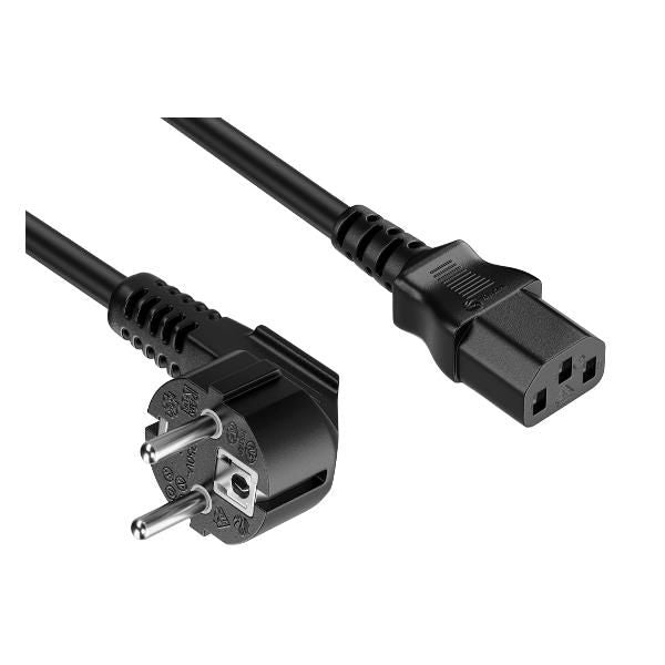 XCBP-SK13-18 Cavo di alimentazione VDE C13 Spina Schuko 90 16A 250V 1,8 mt [XCBP-SK13-18]