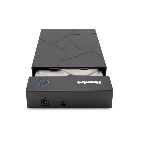 HXD3U6G-AC BOX HDD 3.5" SATA 6 Gbps USB-C + USB-A con alimentatore [HXD3U6G-AC]