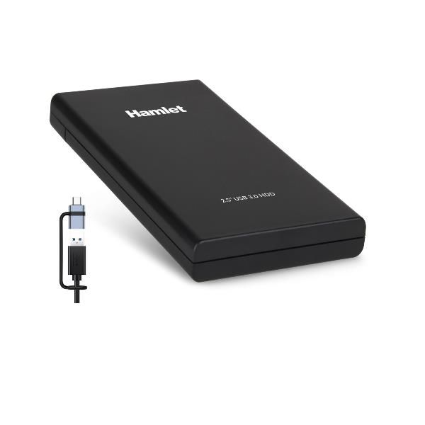 HXD25U30-CX BOX HDD - SSD 2.5" USB 3.0 SATA III USB-A+USB-C [HXD25U30-CX]
