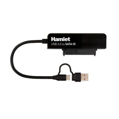 HXD25-U6-CA Box Adattatore per Hard Disk e SSD SATA III 2,5" USB-C e USB-A 6Gbps [HXD25-U6-CA]