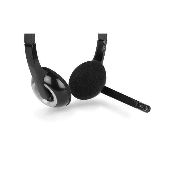 HHEADMUS-CX CUFFIA CON MICROFONO E TELECOMANDO USB-A + USB-C [HHEADMUS-CX]
