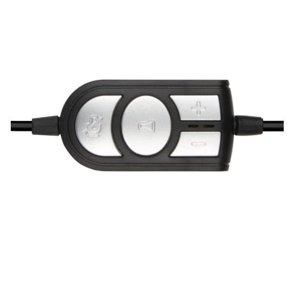 HHEADMUS-CX CUFFIA CON MICROFONO E TELECOMANDO USB-A + USB-C [HHEADMUS-CX]