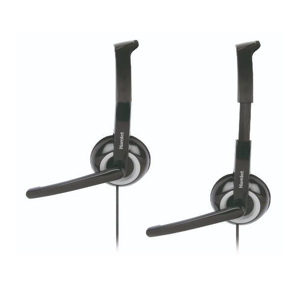 HHEADMUS-CX CUFFIA CON MICROFONO E TELECOMANDO USB-A + USB-C [HHEADMUS-CX]