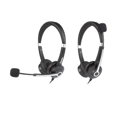 HHEADM-UJX RENOVA CUFFIA BI-AURALE CON MIC. USB-A + USB-C + JACK 3.5mm + TELECOMANDO [HHEADM-UJX]