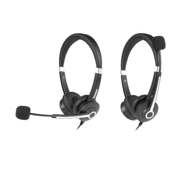 HHEADM-UJX RENOVA CUFFIA BI-AURALE CON MIC. USB-A + USB-C + JACK 3.5mm + TELECOMANDO [HHEADM-UJX]