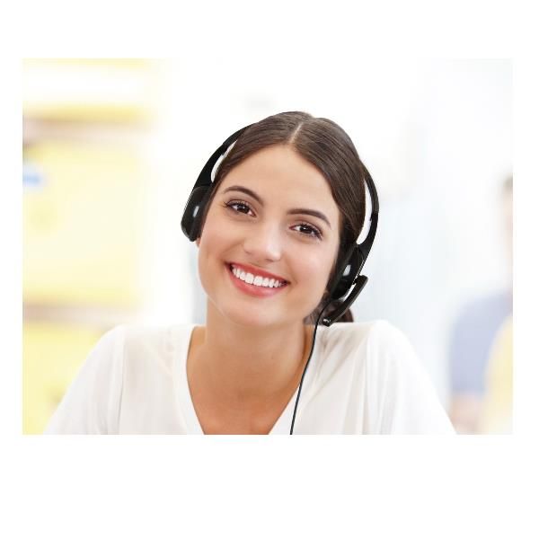 HHEADMUS-CA CUFFIA STEREO CON MICROFONO DOPPIA CONNESSIONE USB-C + USB-A [HHEADMUS-CA]