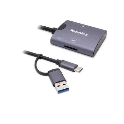 XZR101-AC30 SD + MICRO SD - DOPPIA CONNESSIONE USB-C + USB-A 3.0 [XZR101-AC30]