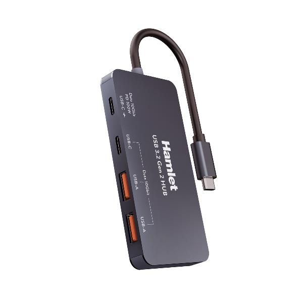 XHUB-432C-10G-Y HUB 4 porte USB-C 10 Gbps 2xUSB-A 2xUSB-C + PD 100W [XHUB-432C-10G-Y]
