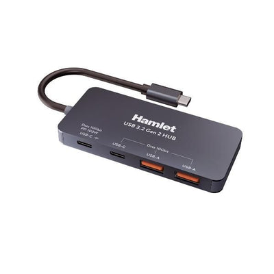XHUB-432C-10G-Y HUB 4 porte USB-C 10 Gbps 2xUSB-A 2xUSB-C + PD 100W [XHUB-432C-10G-Y]