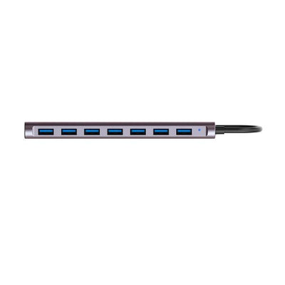 XHUB-07A3CX HUB 7 PORTE USB 3.0 ALLUMINIO USB-A + USB-C [XHUB-07A3CX]