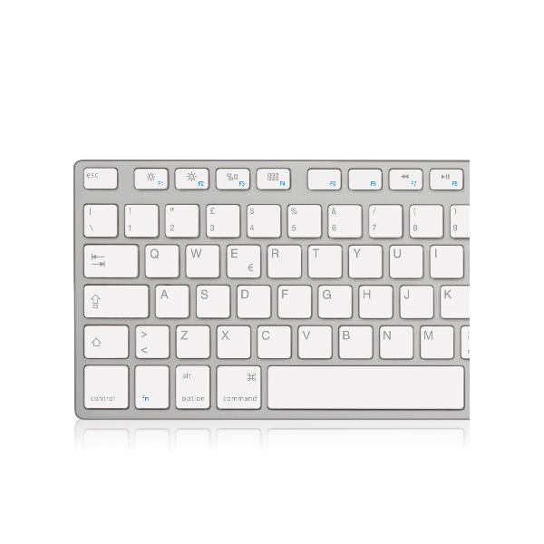 XKKITA-MCX Tastiera USB estesa in alluminio con tastierino numerico MAC compatibile + USB-C adapter [XKKITA-MCX]