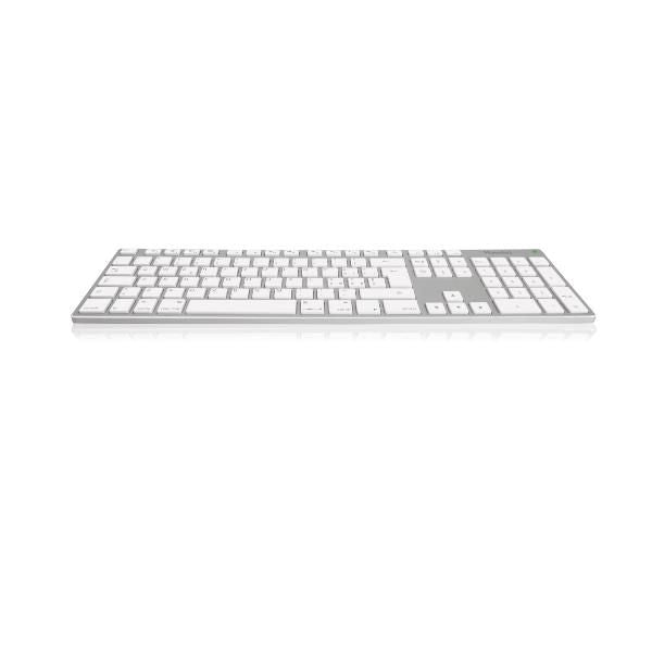 XKKITA-MCX Tastiera USB estesa in alluminio con tastierino numerico MAC compatibile + USB-C adapter [XKKITA-MCX]