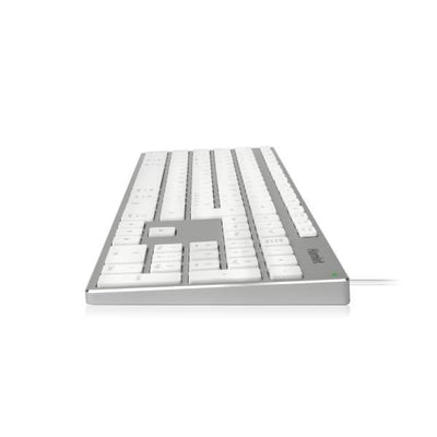 XKKITA-MCX Tastiera USB estesa in alluminio con tastierino numerico MAC compatibile + USB-C adapter [XKKITA-MCX]