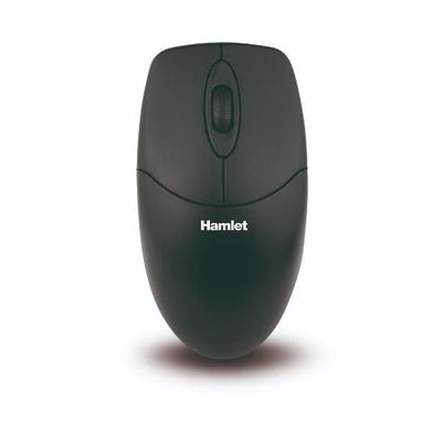 Hamlet XMICEU2-CX mouse Casa Ambidestro USB Type-A + USB Type-C Ottico 1000 DPI [XMICEU2-CX]