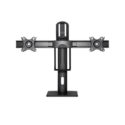 HM-SPMSD200 Supporto da tavolo per 2 monitor regolabile in altezza. Attacco VESA. Max 2 x 27" / 6Kg [HM-SPMSD200]