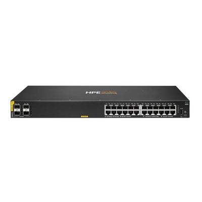 Hp Aruba Networking CX 6000 24p 10M/100M/1G Class4 PoE 4p SFP 1G 370W Switch [R8N87B#ABB]