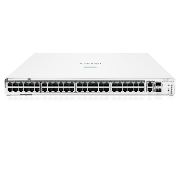 Hp Aruba Instant On 1960 48G 40p Class4 8p Class6 PoE 2XGT 2SFP+ 600W Switch [JL809A#ABB]