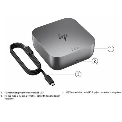 Docking Station HP Thunderbolt 4 100 W G6 [9X472UT#ABZ]