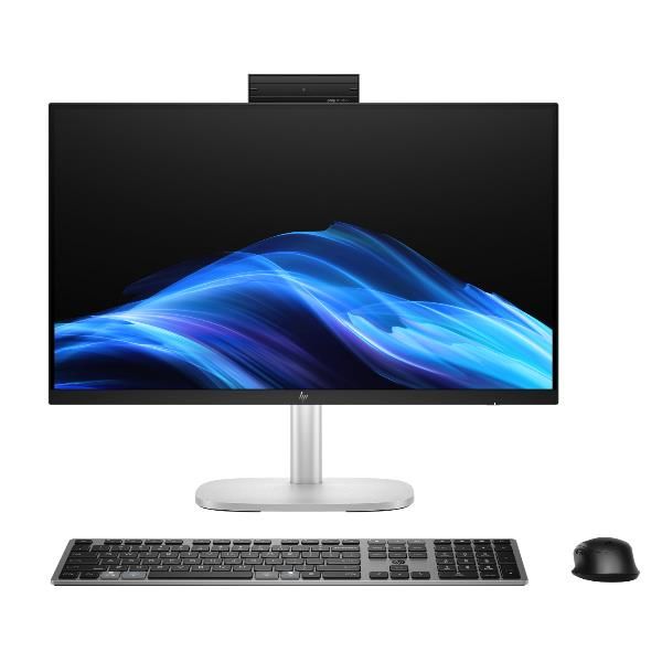 HP EliteStudio 8 G1i AI PC Wolf Pro Security Edition Intel Core Ultra 5 235 60,5 cm (23.8") 1920 x 1080 Pixel PC All-in-one 24 GB DDR5-SDRAM 512 GB SSD Windows 11 Pro Wi-Fi 7 (802.11be) Argento [A55SKET#ABZ]