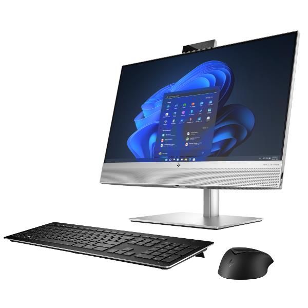 HP EliteOne 870 G9 All-in-One PC Wolf Pro Security Edition Intel Core i7 68,6 cm (27") 1920 x 1080 Pixel PC All-in-one 16 GB DDR5-SDRAM 512 GB SSD Windows 11 Pro Wi-Fi 6E (802.11ax) Argento [D57L4ET#ABZ]