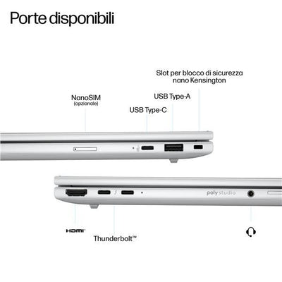 HP EliteBook 8 G1i 14 inch Notebook Next Gen AI PC Wolf Pro Security Edition [CL5D5ET#ABZ]