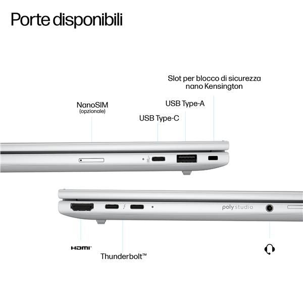 HP EliteBook 8 G1i 14 inch Notebook Next Gen AI PC Wolf Pro Security Edition [CL5D5ET#ABZ]