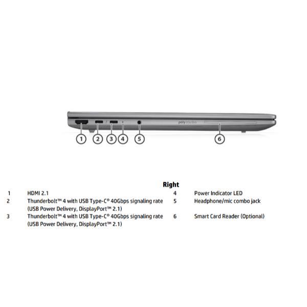 ZBook 8 G1i 14" Mobile Workstation PC (3Y ON SITE) [D5JN8ET#ABZ]