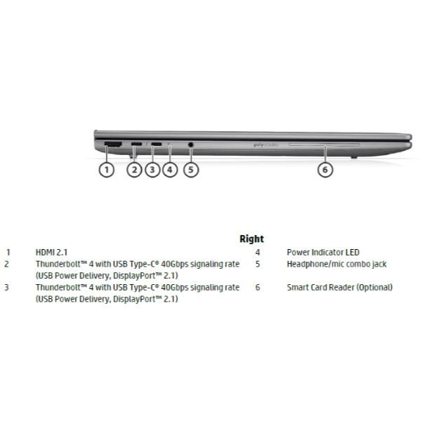 ZBook 8 G1i 16 Mobile Workstation Wolf Pro Security Edition (3y ON SITE) [D5JP2ET#ABZ]