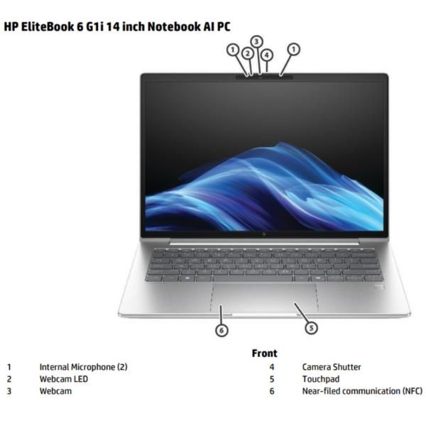 EliteBook 6 G1i 14 [CK1P3ET#ABZ]