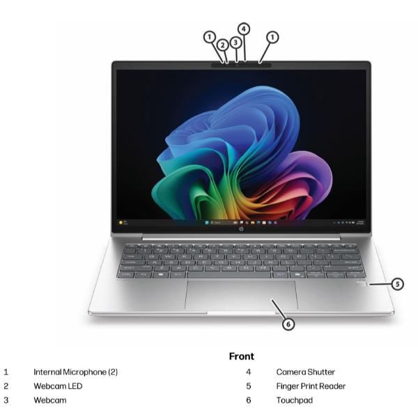 ProBook 4 G2i 14 Next Gen AI PC [DQ6L1AT#ABZ]