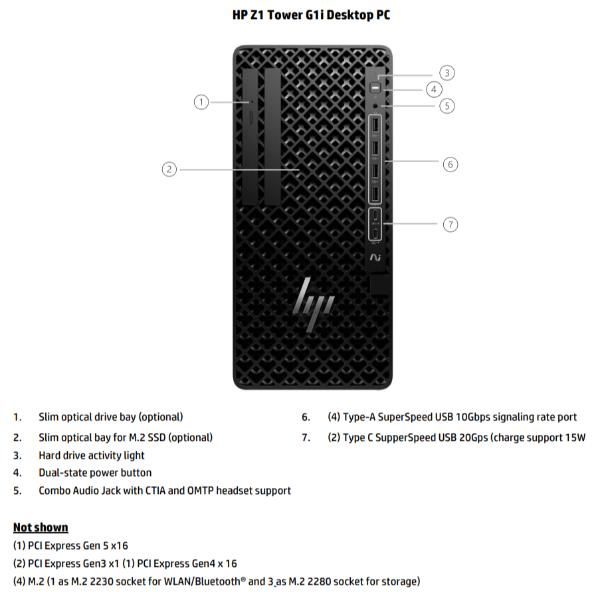 Z1 G1i Tower Workstation AI [D49H0ES#ABZ]
