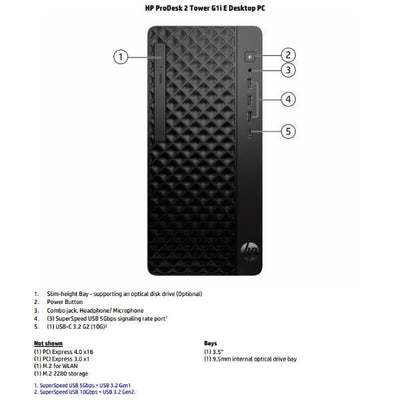 ProDesk 2 Tower G1i E (gar. 3 anni onsite) [B70YXAT#ABZ]