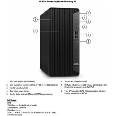 Elite Tower 800 G9 (special edition gar. 3 anni onsite) [D58RQET#ABZ]