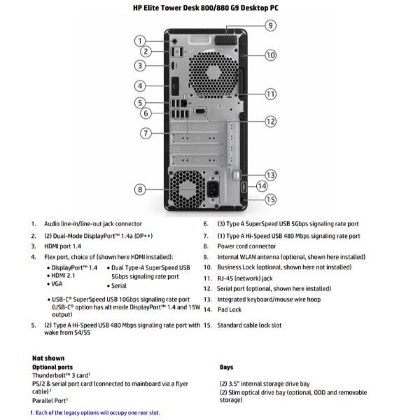 Elite Tower 800 G9 (special edition gar. 3 anni onsite) [D58RQET#ABZ]