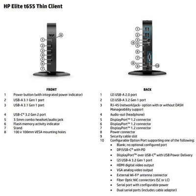 Elite t660 Thin Client [5H131EA#ABZ]