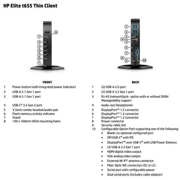 Elite t660 Thin Client [5H131EA#ABZ]