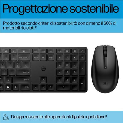 Kit Mouse e Tastiera wireless HP 655 [4R009UT#ABZ]