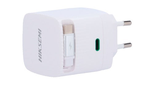 HIKVISION ALIMENTATORE HIKSEMI 67W CON CAVO RETRATTILE USB-C [HS-HUB-GAN67]
