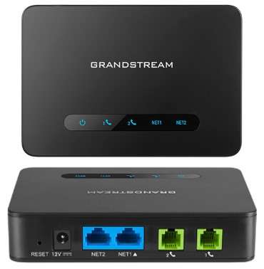 Grandstream HT-812 v2, Analog Telephone Adaptor - 2 FXS [HT-812v2]