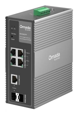 OMADA 6-PORT GIGABIT INDUSTRIAL EASY MANAGED SWITC [IES206GPP]