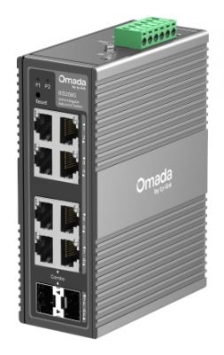 OMADA 8-PORT GIGABIT INDUSTRIAL EASY MANAGED SWITC [IES208G]