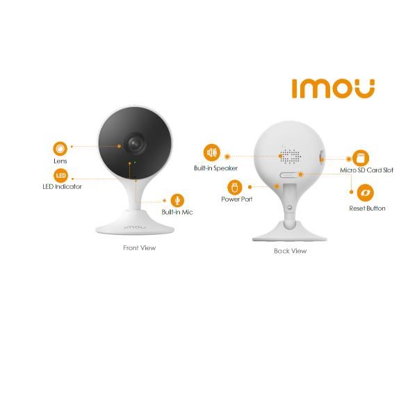IMOU TELECAMERE IP CUBE 2 3MP CUBE WI-FI 3 MP 2.8 MM IR MIC/SPEAKER [IPC-C32EP]