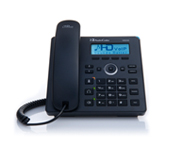 Audiocodes AudioCodes 420HD IP-Phone PoE GbE Black2 lines, 2 Ethernet 10/100/1000 ports, 4 Program [IP420HDEG]