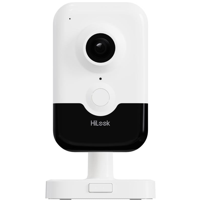HILOOK TELECAMERA 4 MP INDOOR AUDIO FIXED CUBE NETWOK CAMERA [IPC-C340HA-D/W]