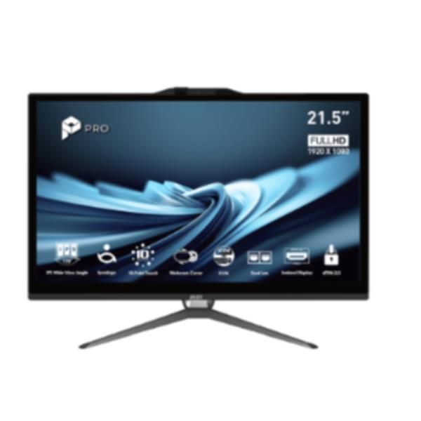 MSI PC AIO 21,5" TOUCH BLACK Intel Pentium G7400 8GB 128GB SSD WIN 11 PRO [AP222T 14MA-668EU]